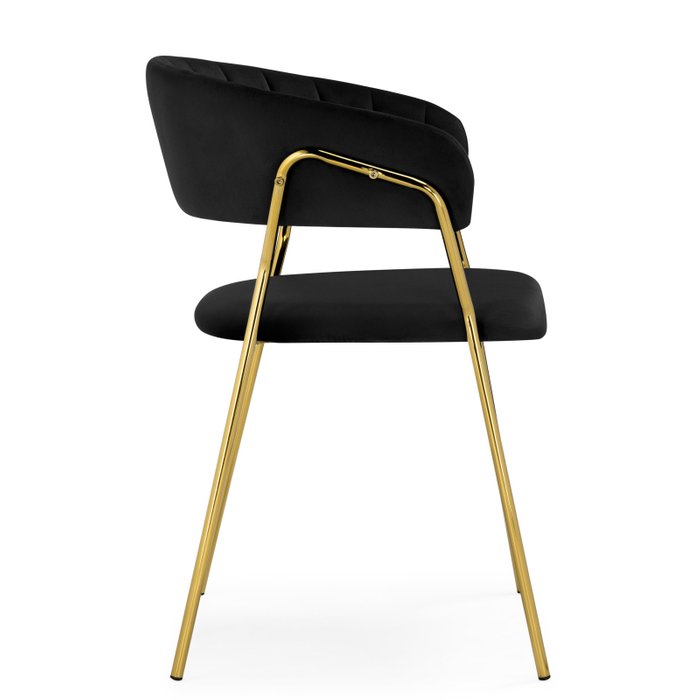 Стул Kamelia 1 черного цвета - лучшие Обеденные стулья в INMYROOM