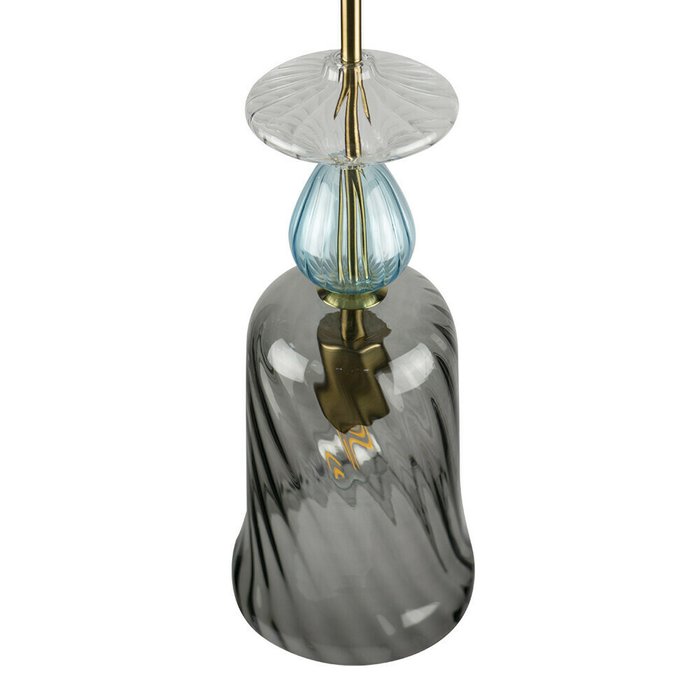 Подвесной светильник Candy серо-голубого цвета - лучшие Подвесные светильники в INMYROOM