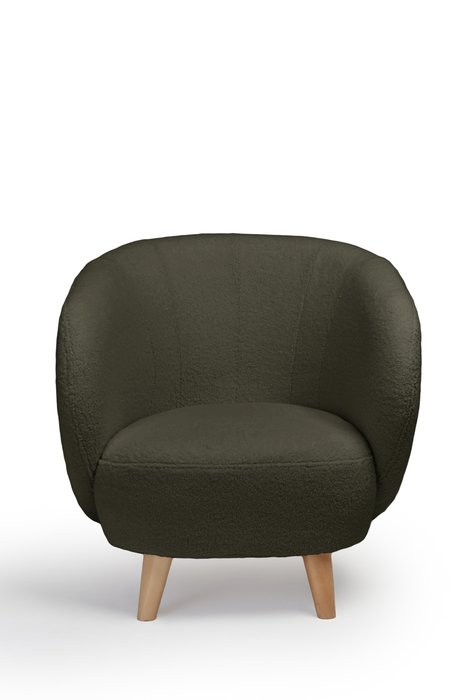 Кресло Мод темно-серого цвет - купить Интерьерные кресла по цене 22120.0