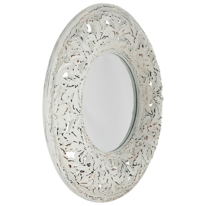 Зеркало настенное Версаль белого цвета - купить Настенные зеркала по цене 11990.0