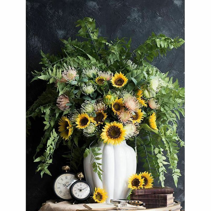 Искусственный цветок из пластика - лучшие Декоративные цветы в INMYROOM
