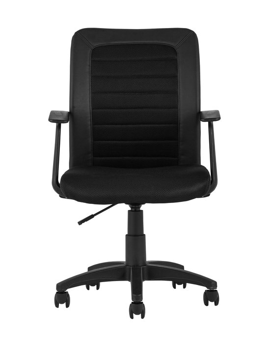 Кресло офисное Top Chairs Blocks черного цвета - лучшие Офисные кресла в INMYROOM