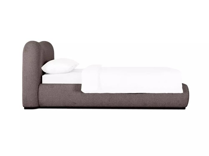 Кровать Patti 160х200 серо-коричневого цвета с подъемным механизмом - лучшие Кровати для спальни в INMYROOM