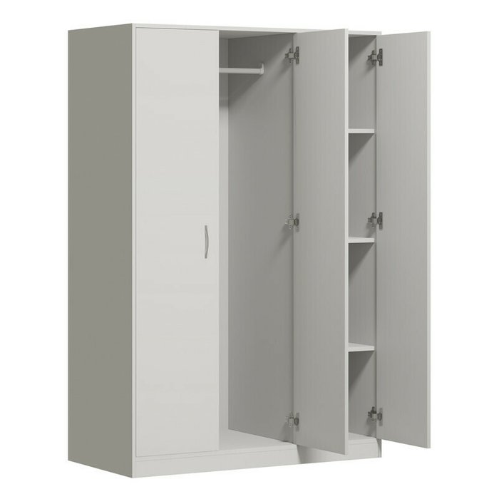 Шкаф трехдверный Орион белого цвета - купить Шкафы распашные по цене 10999.0