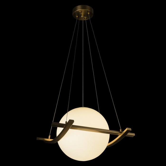 Подвесной светильник Swing 10424/250 (стекло, цвет белый) - купить Подвесные светильники по цене 7620