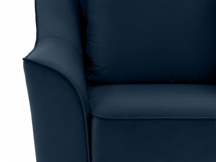 Кресло Vermont темно-синего цвета - лучшие Интерьерные кресла в INMYROOM