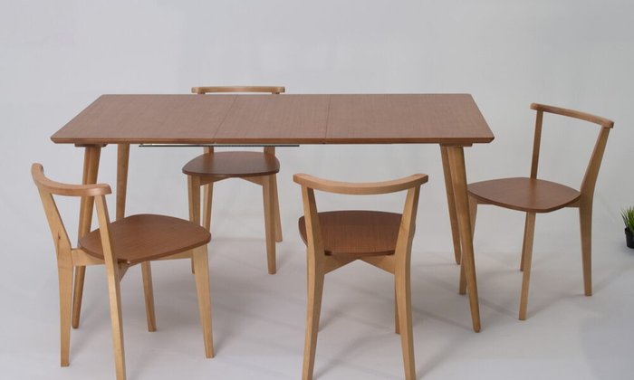 Обеденная группа Монте 120 натурального цвета - купить Обеденные группы по цене 66489