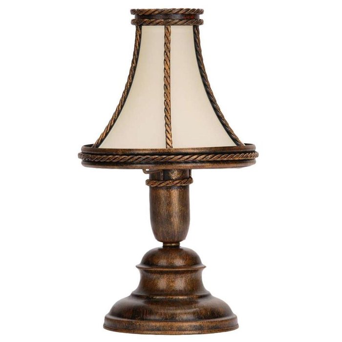 Настольная лампа Kwinero Braz бронзового цвета