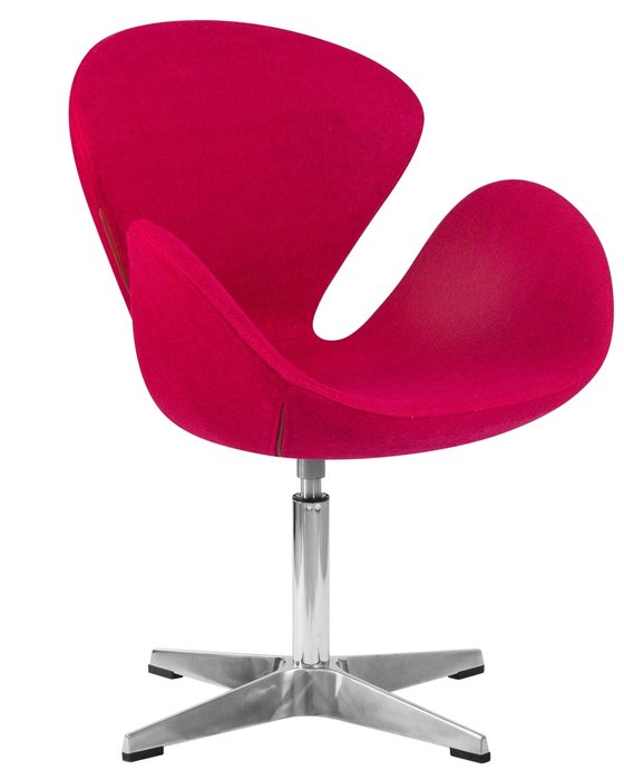 Кресло дизайнерское Swan бордового цвета - купить Офисные кресла по цене 30290.0