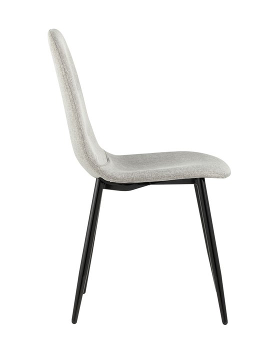 Стул Норман светло-серого цвета - лучшие Обеденные стулья в INMYROOM