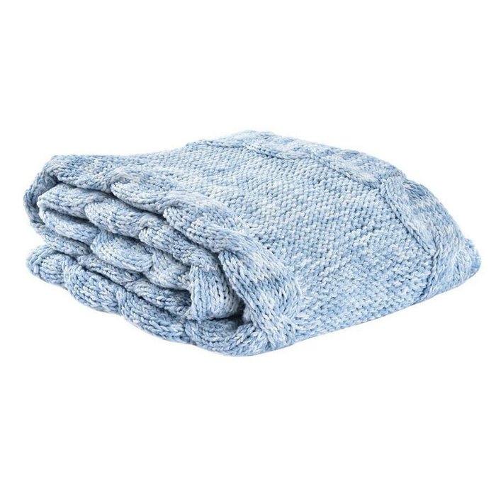 Покрывало DKD Home Decor 150 x 125 x 1 см Синий (2 штук) - купить Покрывала по цене 10667.0 Покрывало DKD Home Decor 150 x 125 x 1 см Синий (2 штук) - купить Покрывала по цене 10667.0