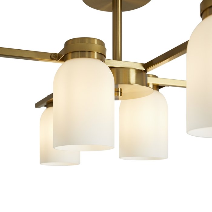 Подвесной светильник Freya FR5446PL-06BS Kamelia Modern - лучшие Потолочные люстры в INMYROOM