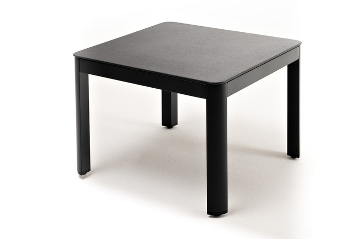 Журнальный столик для сада Париж серого цвета  - купить Садовые столы по цене 21100.0
