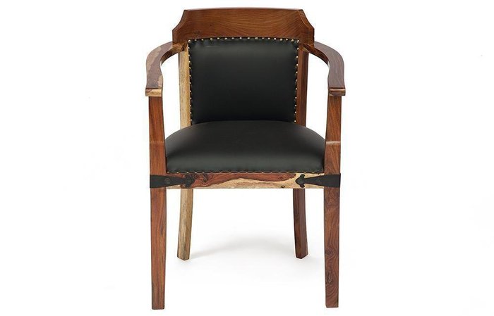Стул Бомбей черно-коричневого цвета - купить Обеденные стулья по цене 33150.0