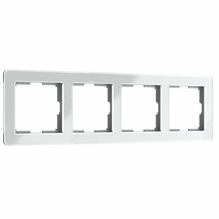 Рамка из акрила на 4 поста Acrylic белый W0042701 Рамка из акрила на 4 поста Acrylic белый W0042701