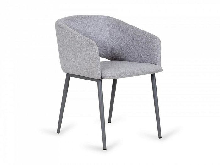 Стул Alonzo светло-серого цвета - купить Обеденные стулья по цене 10700.0