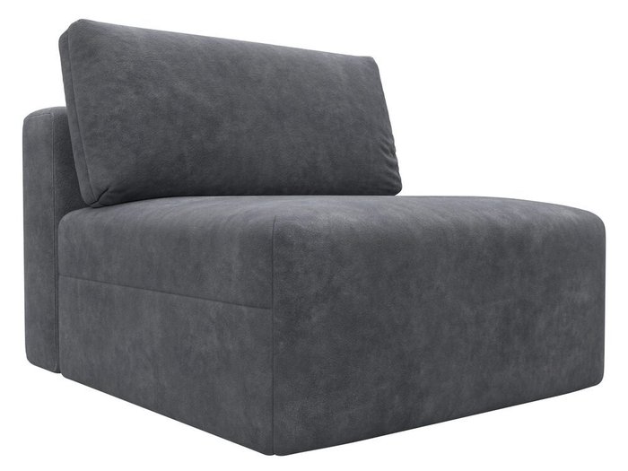 Диван Лига-060 темно-серого цвета