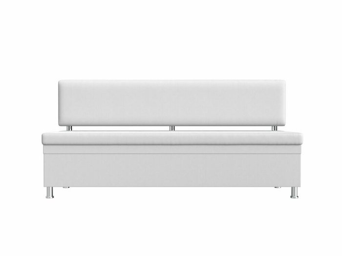Прямой диван Стайл белого цвета (экокожа) - купить Прямые диваны по цене 24999.0