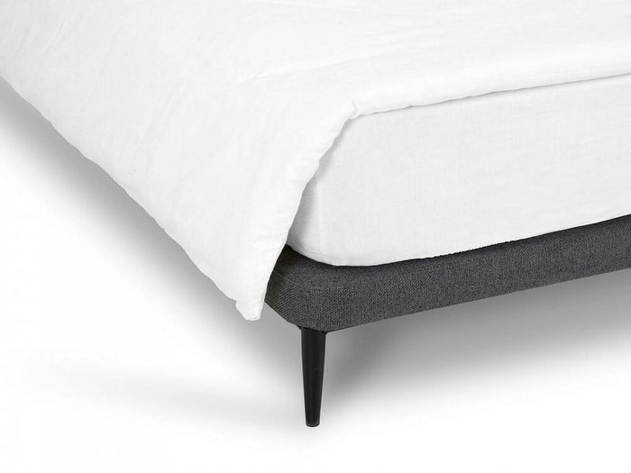 Кровать Licata 140х200 композиция 2 серого цвета - купить Кровати для спальни по цене 52200.0