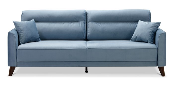 Диван-кровать Авилла голубого цвета - купить Прямые диваны по цене 46800.0