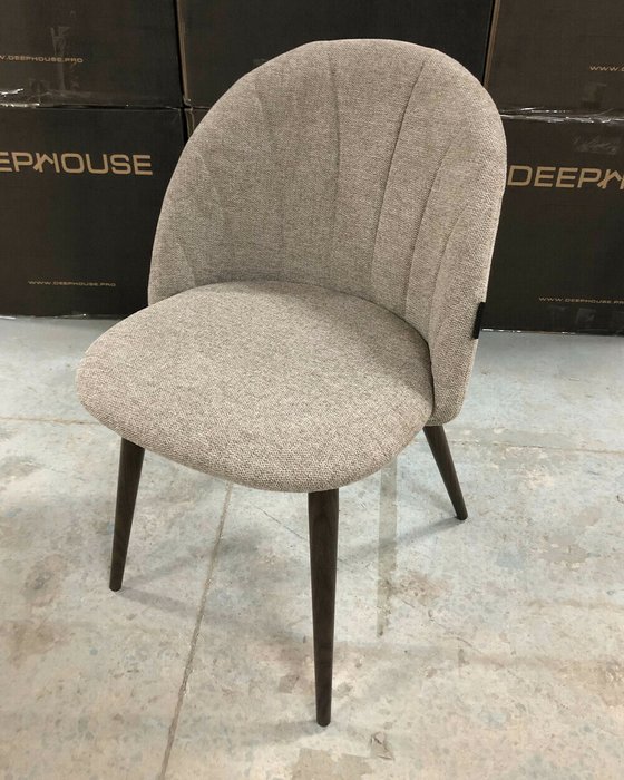 Стул Париж серо-бежевого цвета - лучшие Обеденные стулья в INMYROOM
