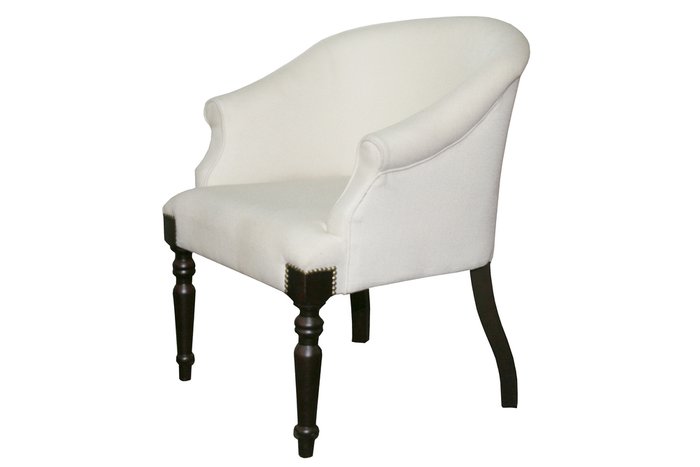 Кресло Hibbol белого цвета