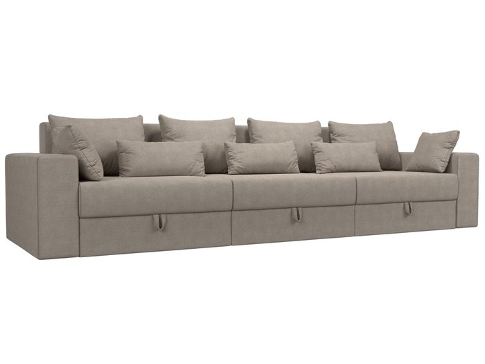 Прямой диван-кровать Мэдисон Long бежевого цвета