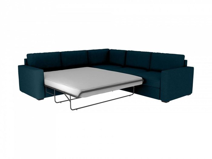 Угловой диван-кровать Peterhof синего цвета - лучшие Угловые диваны в INMYROOM