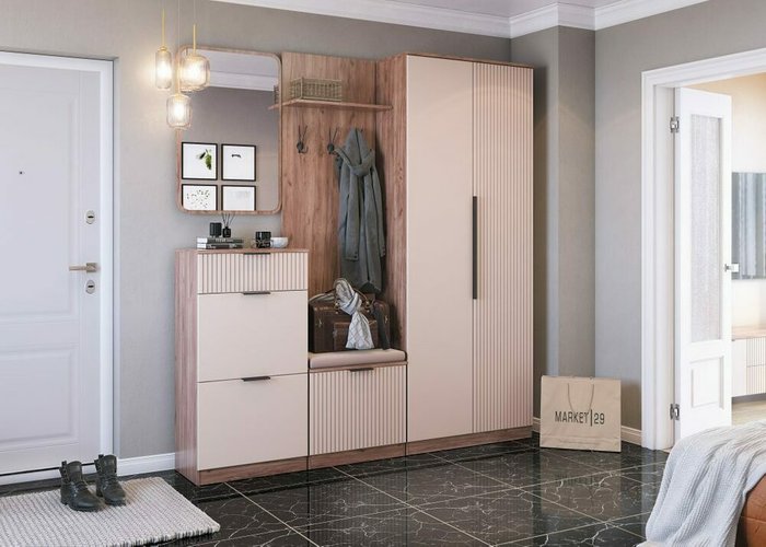 Комод Тоскана бежево-коричневого цвета - лучшие Комоды в INMYROOM Комод Тоскана бежево-коричневого цвета - лучшие Комоды в INMYROOM