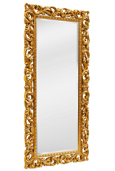 Напольное зеркало в раме Kingsley Gold  - купить Напольные зеркала по цене 52000.0