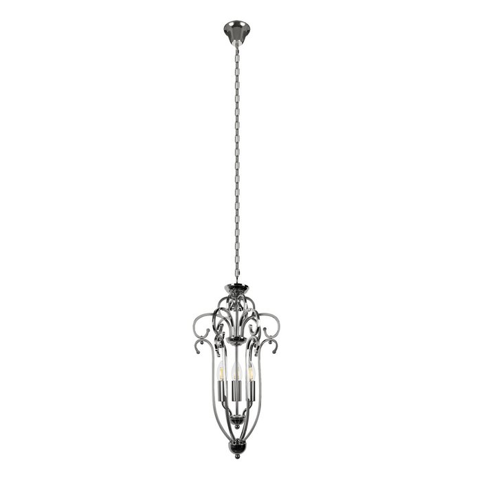 Подвесной светильник Bud 10434 (металл, цвет никель)