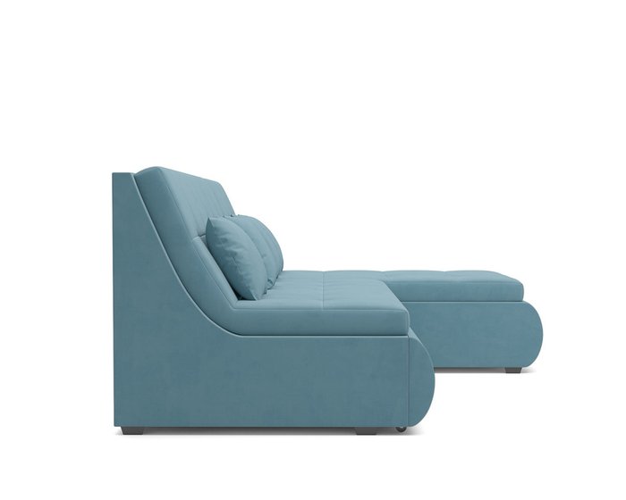 Угловой диван-кровать Дубай голубого цвета - лучшие Угловые диваны в INMYROOM