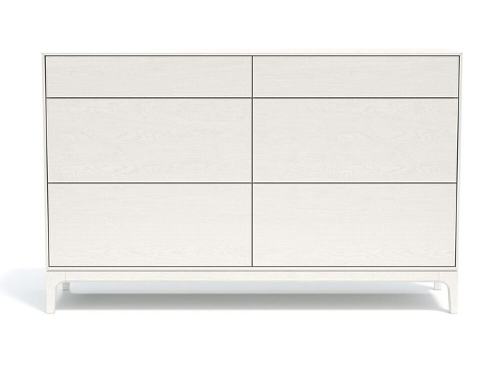 Комод Fargo в цвете дуб беленый Комод Fargo в цвете дуб беленый