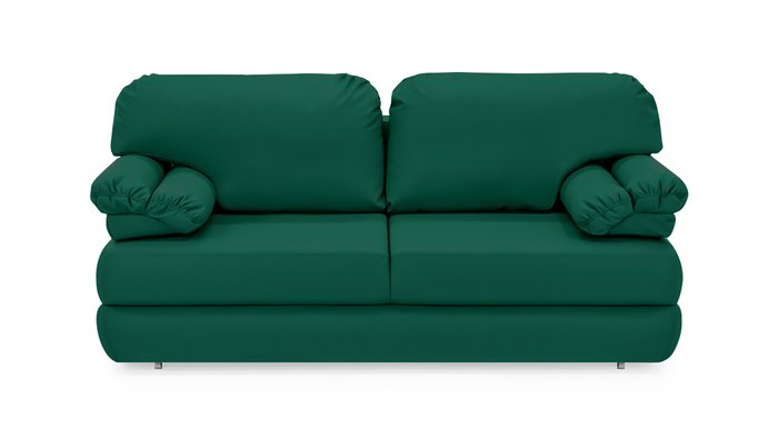 Диван-кровать Титан зеленого цвета - купить Прямые диваны по цене 60800.0