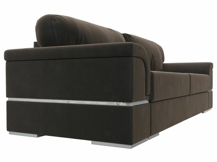 Прямой диван-кровать Порту коричневого цвета - лучшие Прямые диваны в INMYROOM
