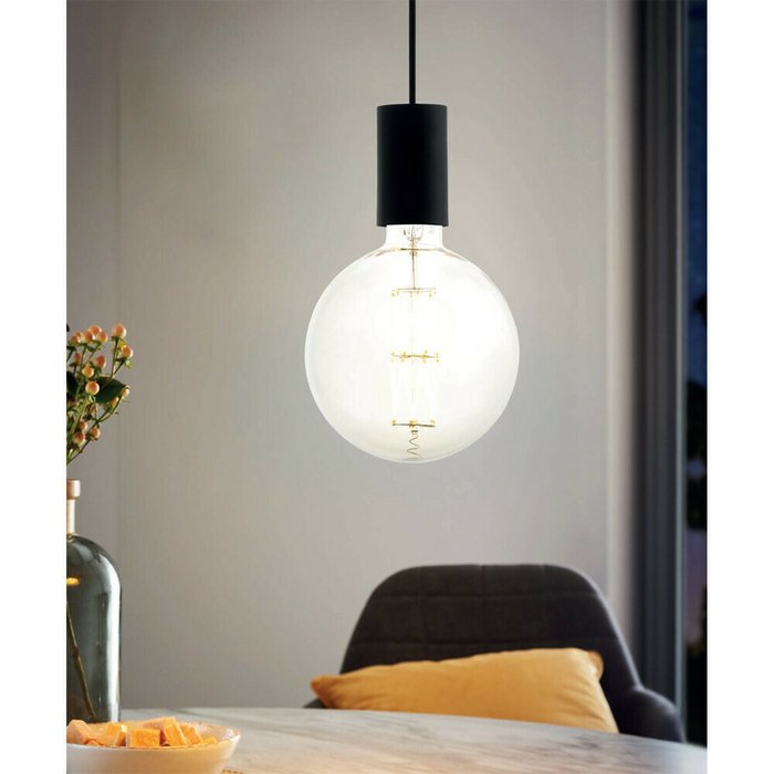 Подвесной светильник Pozueta черного цвета - купить Подвесные светильники по цене 3790.0