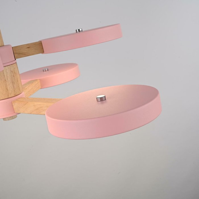 Подвесная люстра TURNA DBL L6 Pink - лучшие Подвесные люстры в INMYROOM