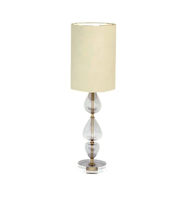 Настольная лампа Armony с бежевым абажуром - купить Настольные лампы по цене 7700.0