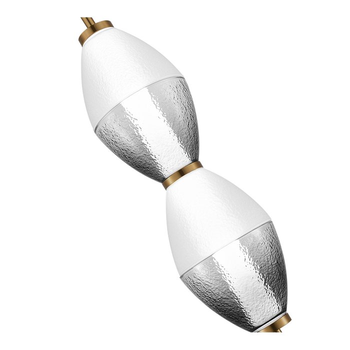 Светильник подвесной ST-Luce Черный/Белый, Дымчатый LED 1*16W 3000K ICE - лучшие Подвесные светильники в INMYROOM
