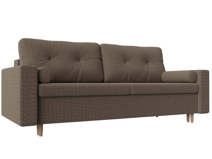 Прямой диван-кровать Белфаст бежево-коричневого цвета