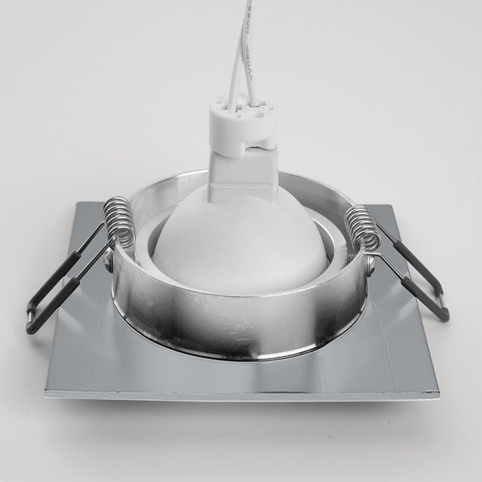 Встраиваемый светильник DL2801 40525 (металл, цвет белый) - лучшие Встраиваемые споты в INMYROOM
