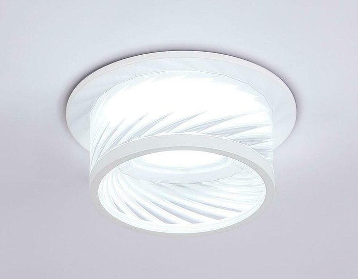Встраиваемый светильник Techno Spot белого цвета - лучшие Встраиваемые споты в INMYROOM