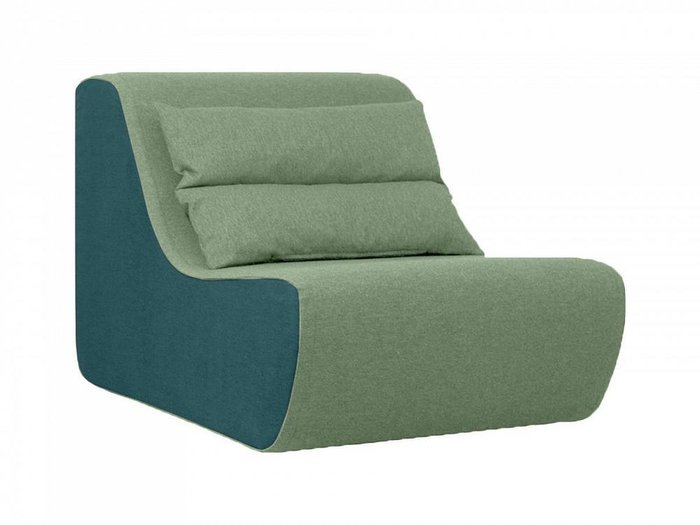 Кресло Neya сине-зеленого цвета
