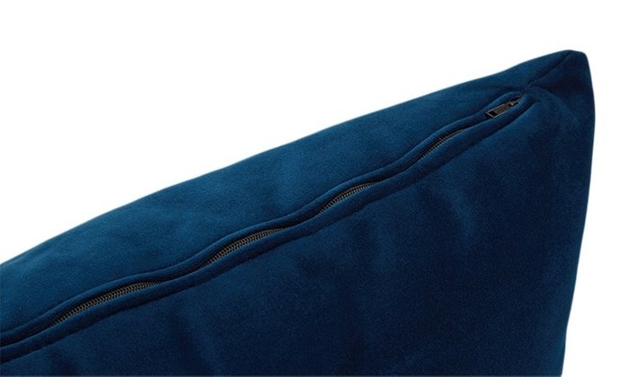 Набор из двух классических подушек темно-синего цвета - лучшие Декоративные подушки в INMYROOM