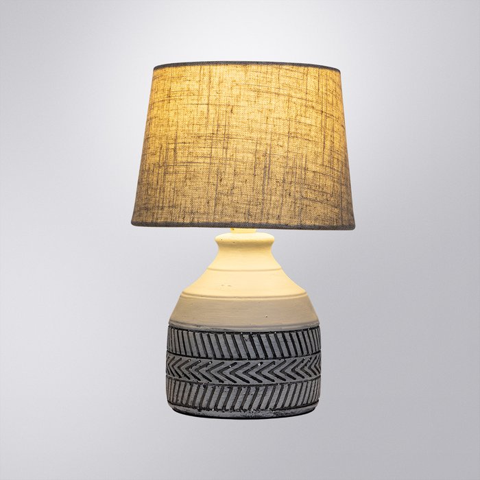 Декоративная настольная лампа Arte Lamp TIAKI A4636LT-1GY - купить Настольные лампы по цене 2990.0