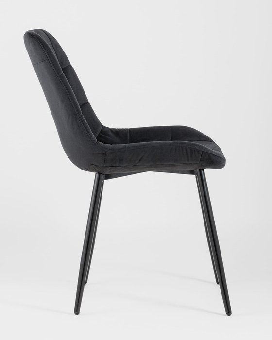 Стул Флекс черного цвета - лучшие Обеденные стулья в INMYROOM