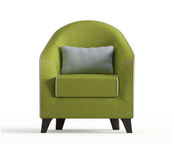 Кресло Бемоль зеленого цвета - купить Интерьерные кресла по цене 12490.0