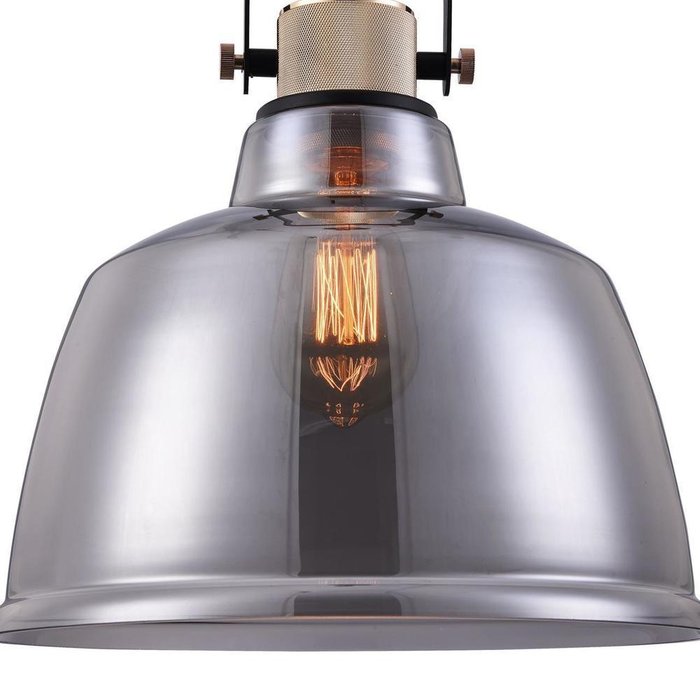 Подвесной светильник  Irving дымчатого цвета - купить Подвесные светильники по цене 9700.0