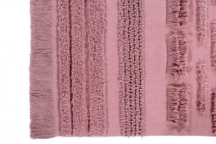 Ковер Воздушный каньон 140х200 розового цвета - лучшие Ковры в INMYROOM