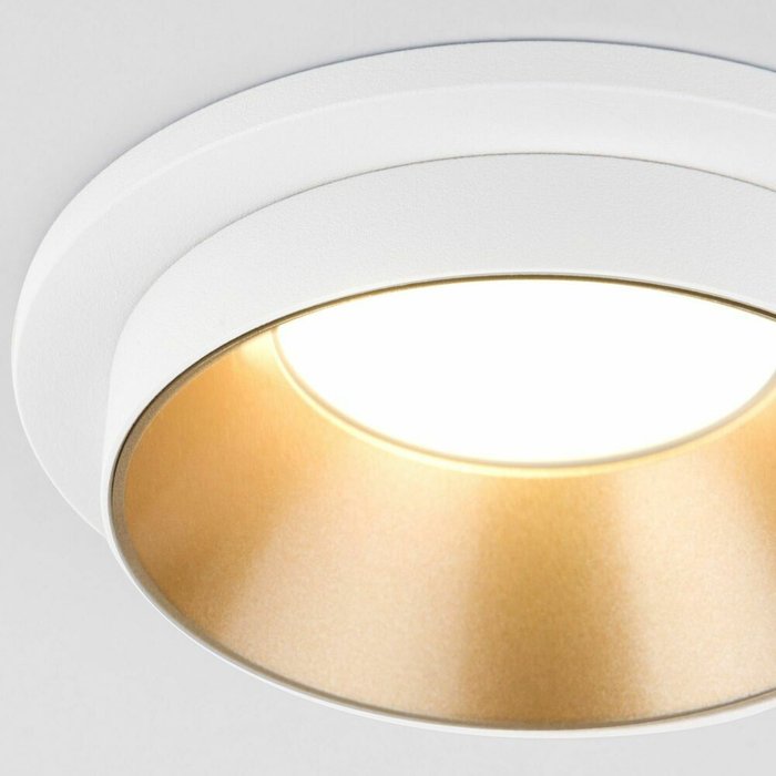 Встраиваемый точечный светильник 113 MR16 золото/белый Solar - лучшие Подвесные светильники в INMYROOM